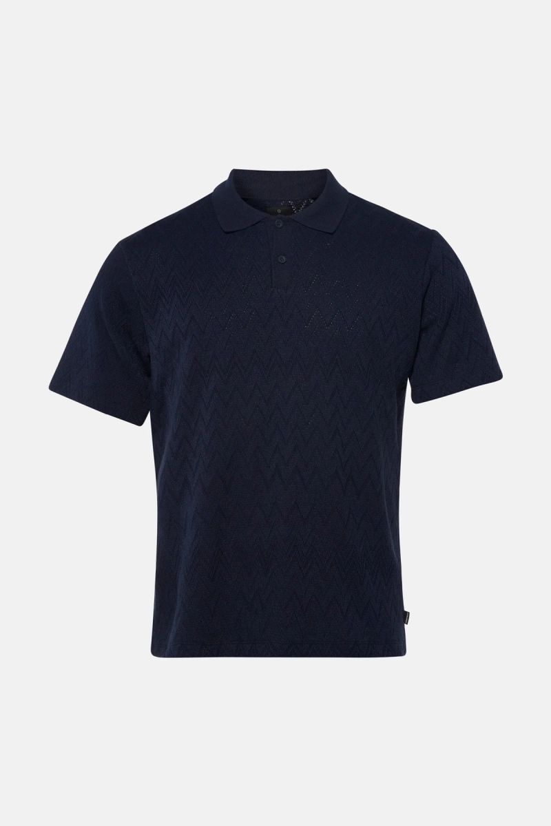 Jack&jones 12293000 Yakali Erkek Tshirt - Lacivert