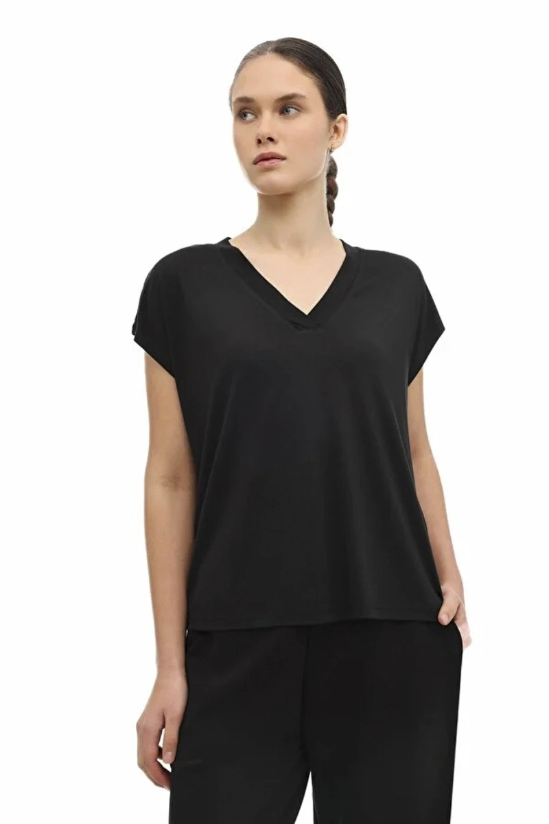 Lumberjack 11level V Yaka Kadin Body - Siyah