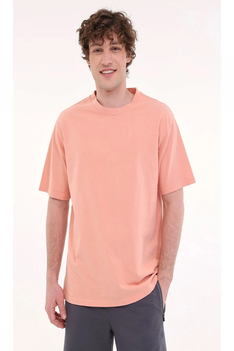 Lumberjack C Neck 11bs38 0 Yaka Erkek Tshirt - Somon