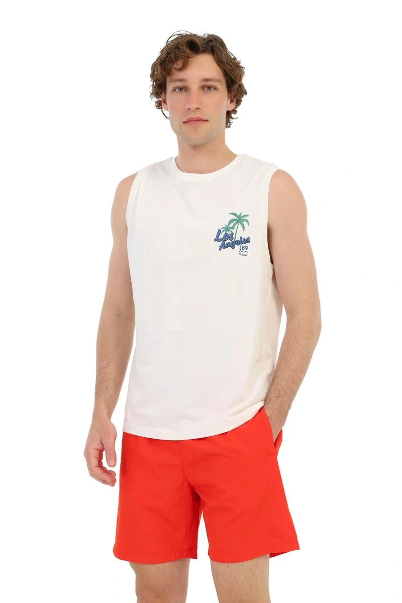 Lumberjack Gustavo 19ct483 Erkek Deniz Sort - Kirmizi