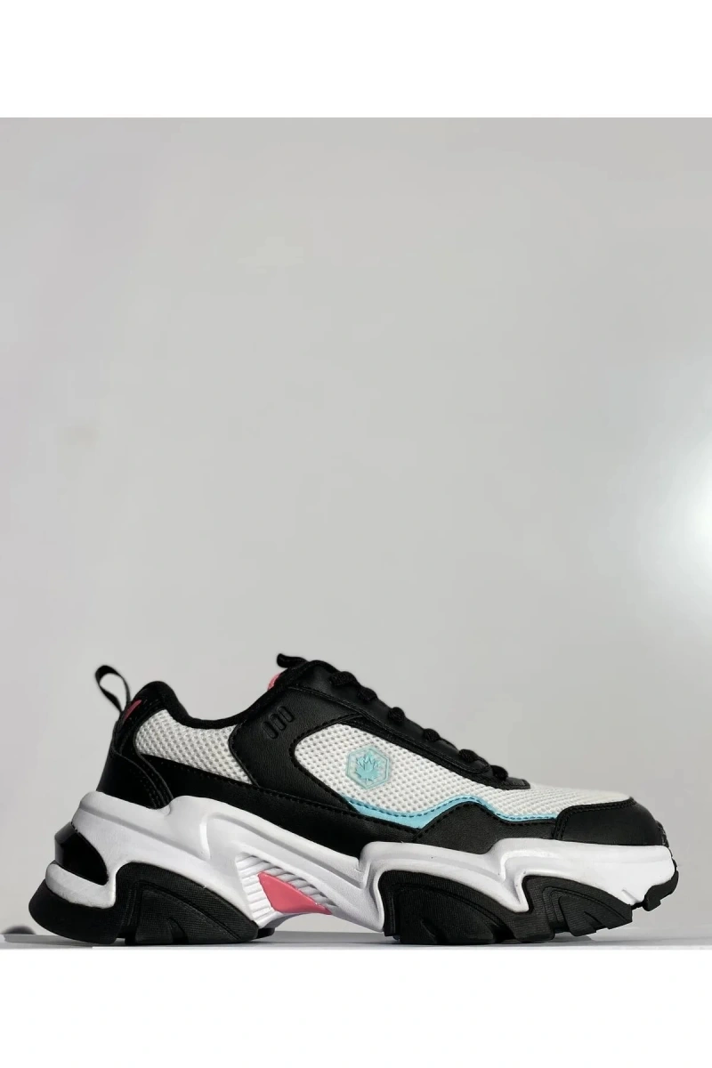 Lumberjack Joanna Kadın Ayakkabi - Siyah Beyaz