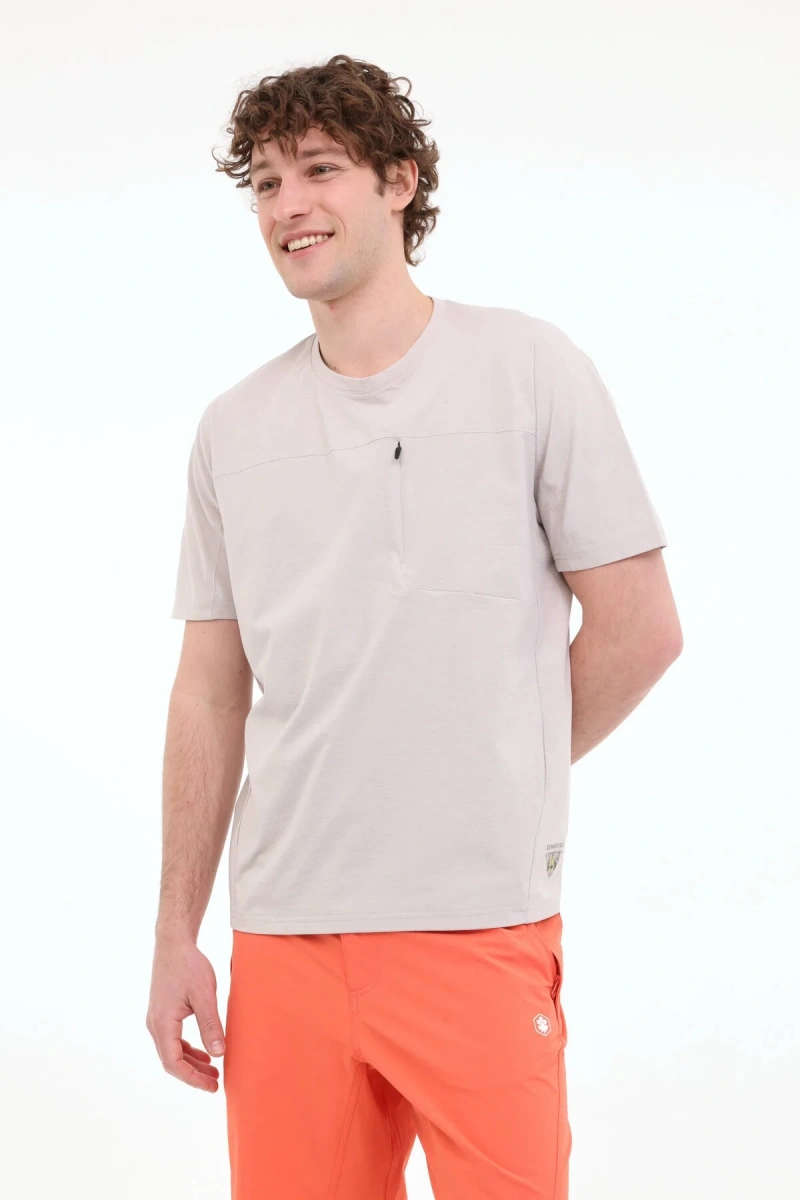 Lumberjack Keys 11ymmt22037 0 Yaka Erkek Tshirt - Tas