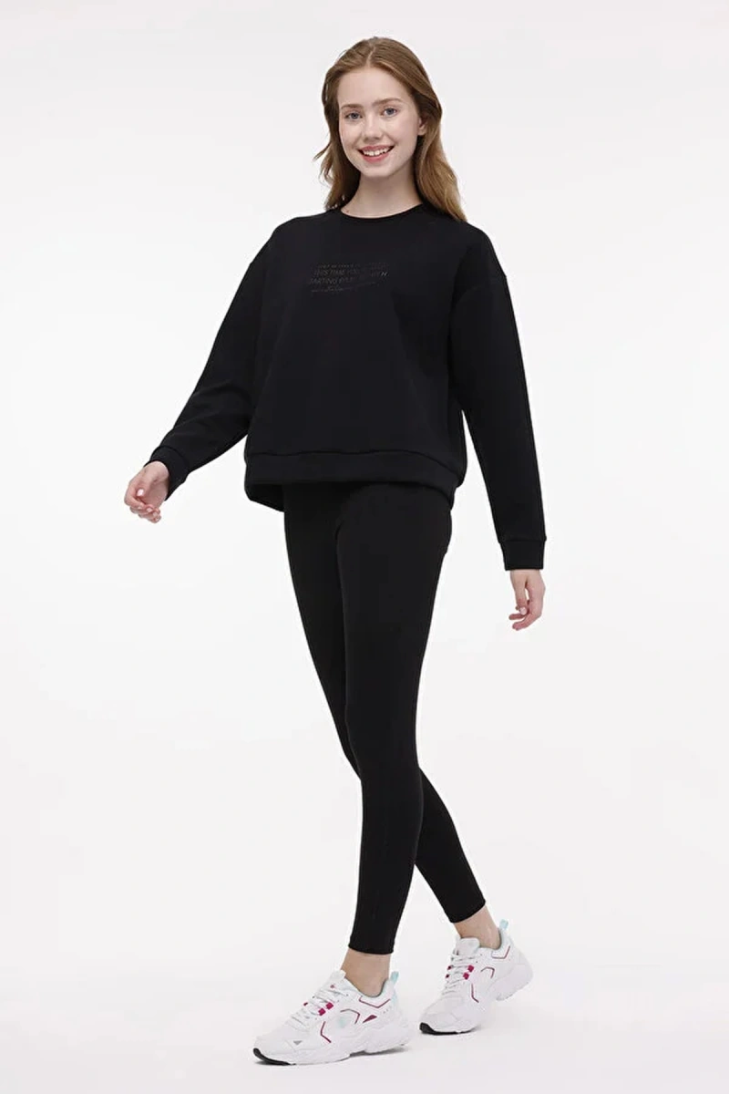 Lumberjack Olivia 26ss117 Kadin Tayt - Siyah