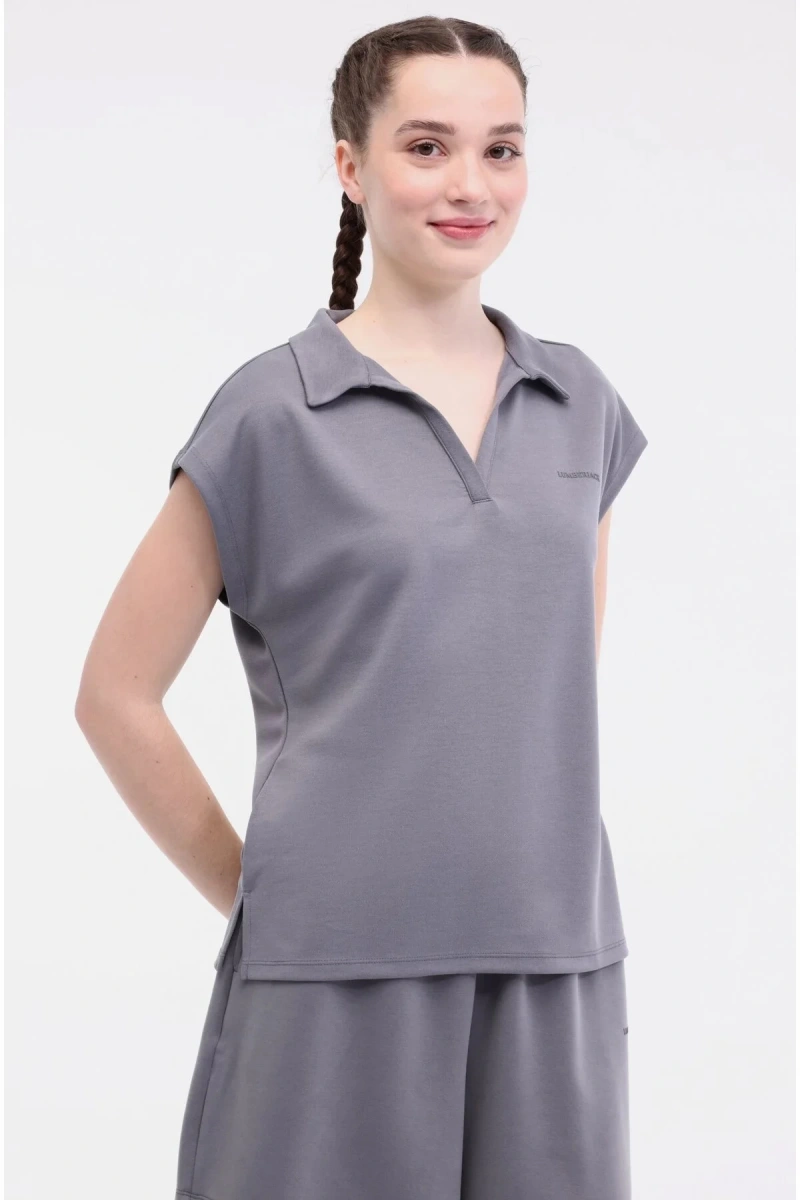 Lumberjack Rain 11ss181 Yakali Kadin Body - Antrasit