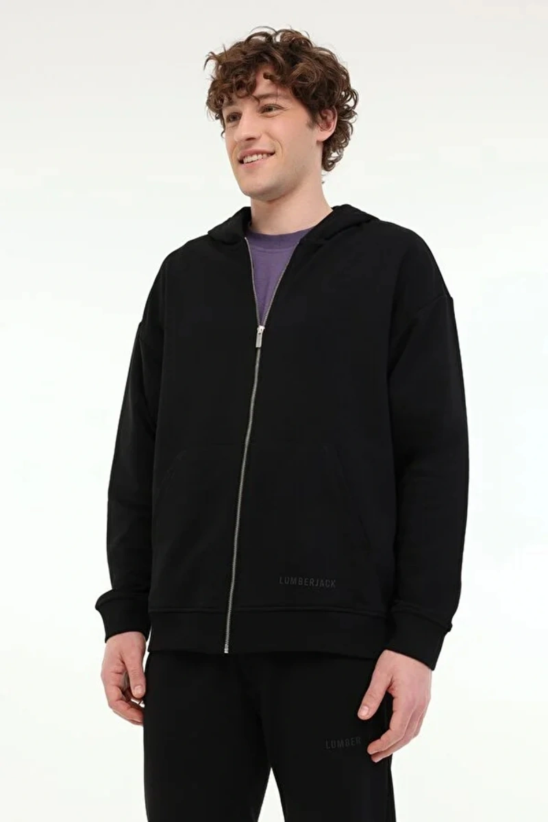 Lumberjack Ros 18hs112 Erkek Sweat - Siyah