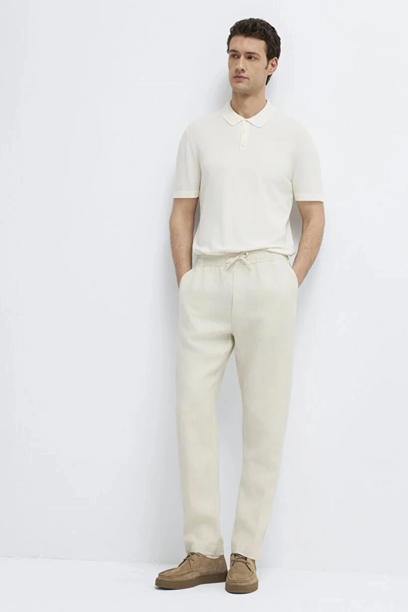 Mavi 0010577 Erkek Pantolon - Krem