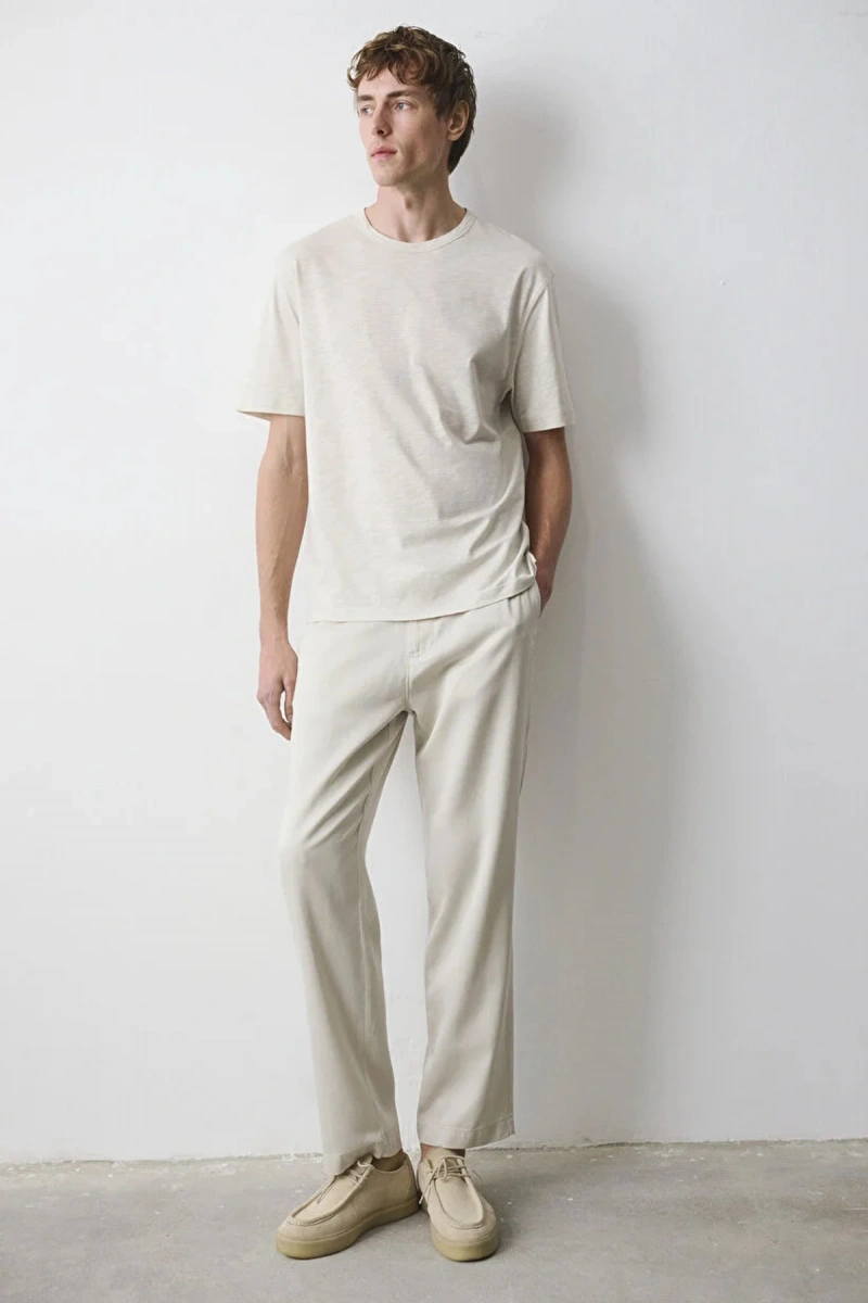 Mavi 0010590 Erkek Pantolon - Bej