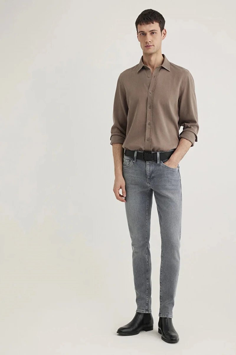 Mavi 001070 Kvnc 5 Cep Erkek Pantolon - Gri