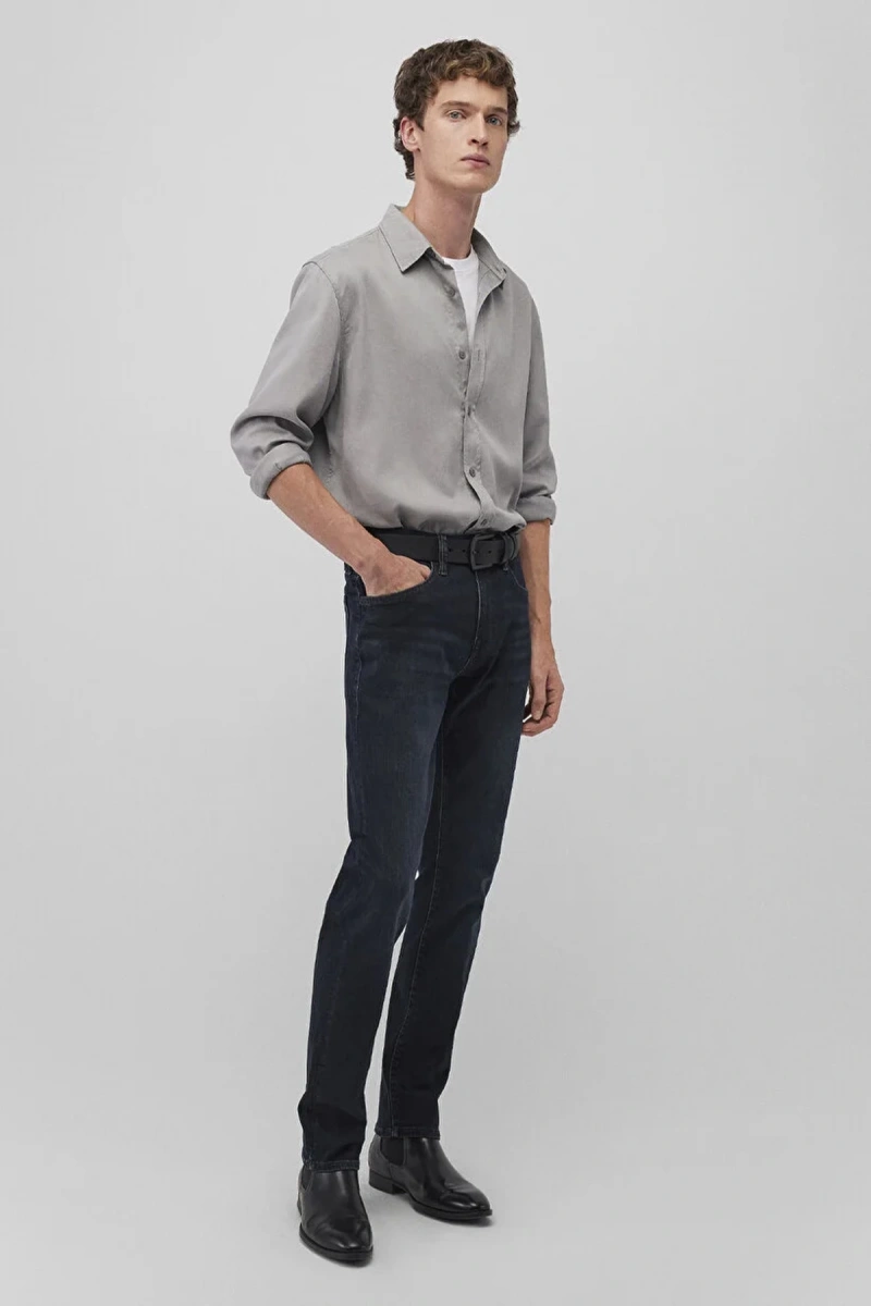 Mavi 0035188545 Marcus 5 Cep Erkek Pantolon - Siyah