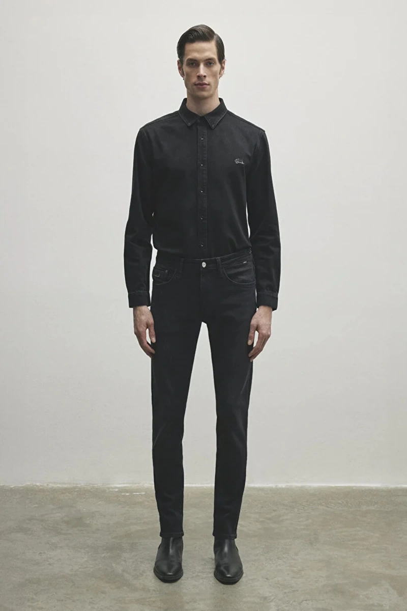 Mavi 0042286544 Jake 5 Cep Erkek Pantolon - Siyah