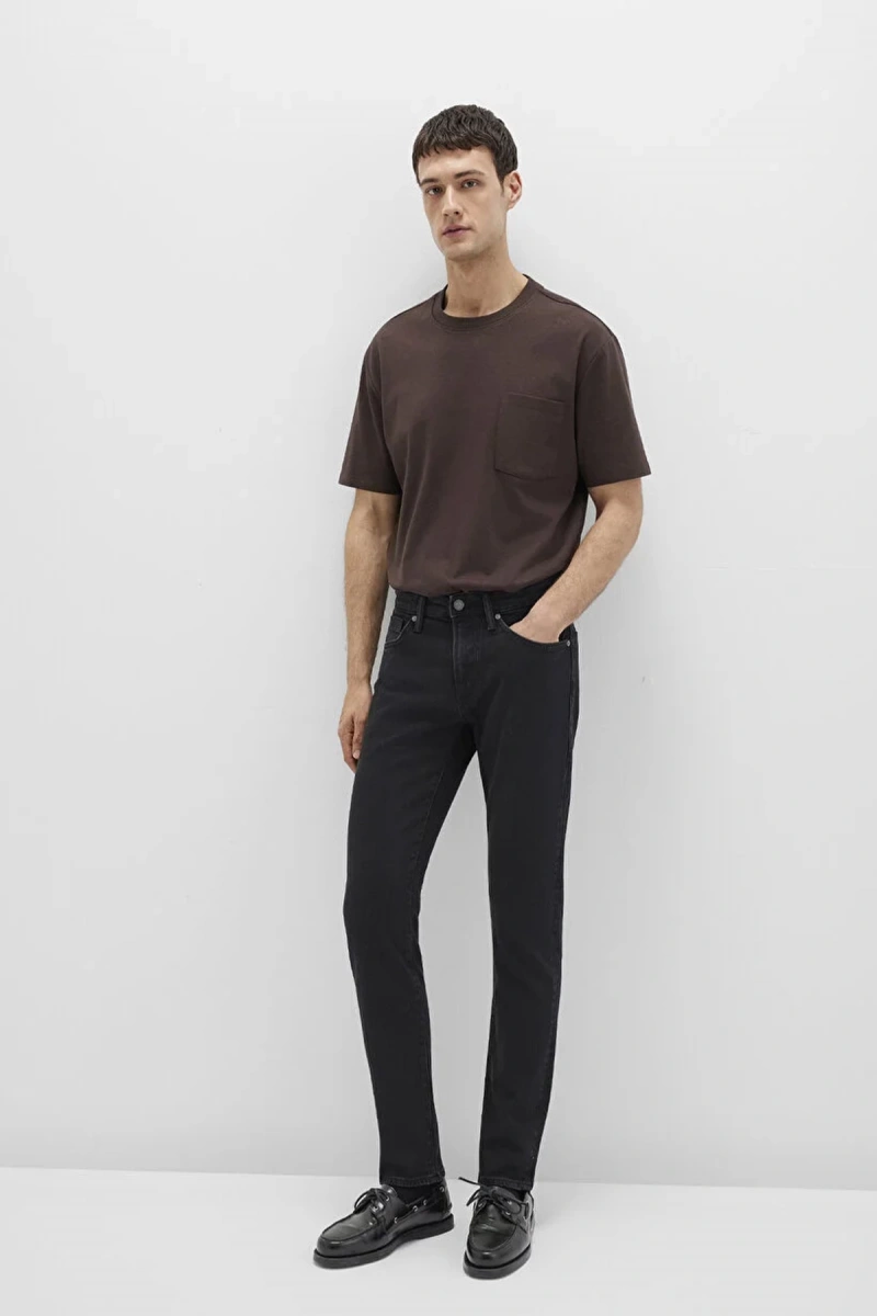 Mavi 0042290642 Jake 5 Cep Erkek Pantolon - Siyah