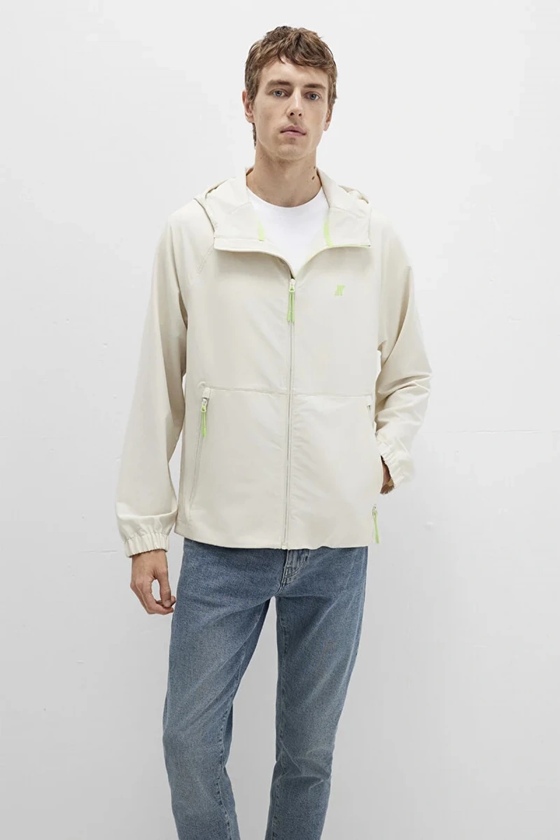 Mavi 0110610 Erkek Kapsonlu Fermuarli Ceket - Tas