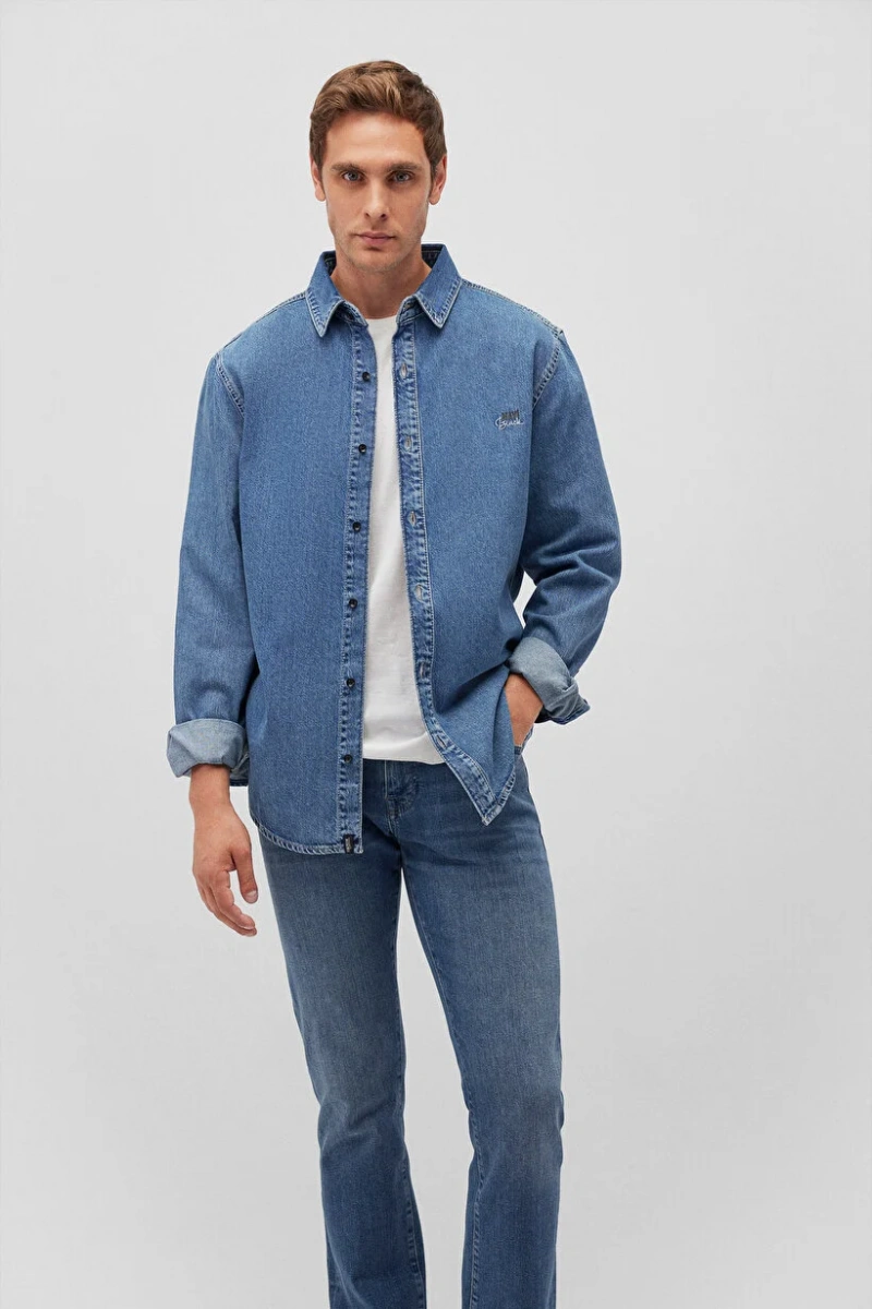 Mavi 0210496 Roy Erkek Kot Gomlek - Mavi