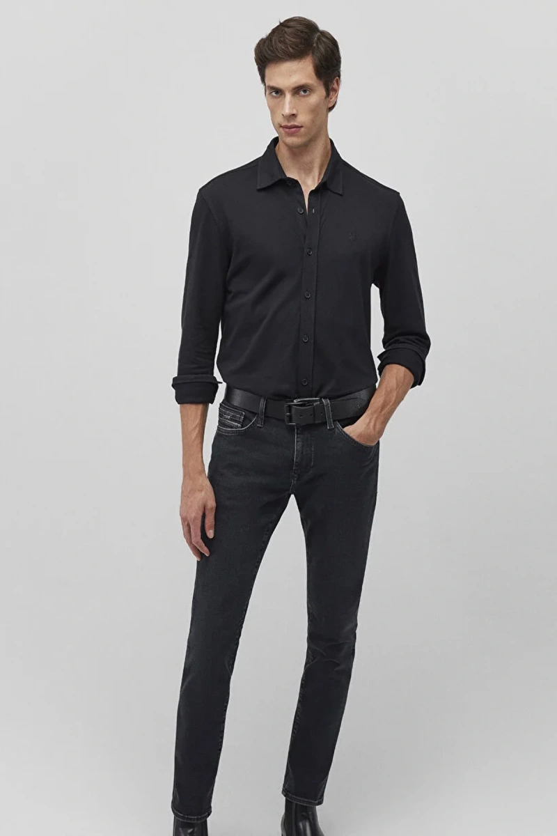 Mavi 0211107 Erkek Gomlek - Siyah