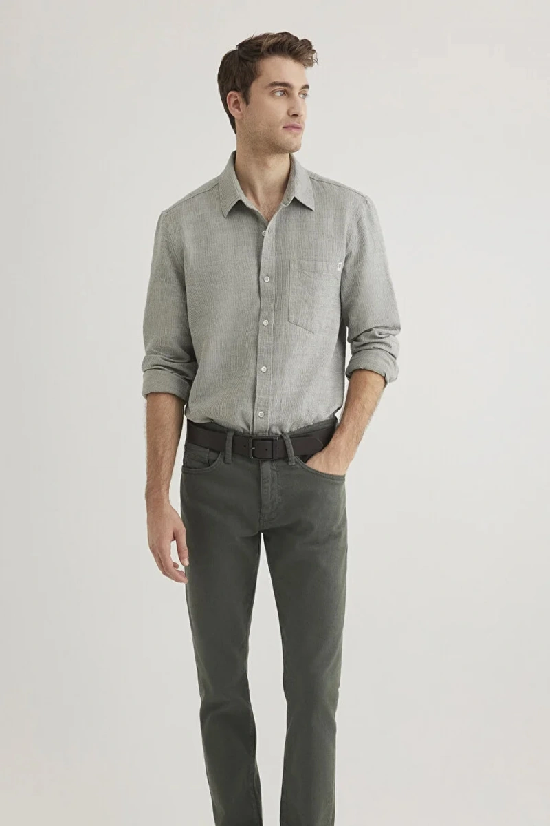 Mavi 0211383 Erkek Gomlek - Yesil