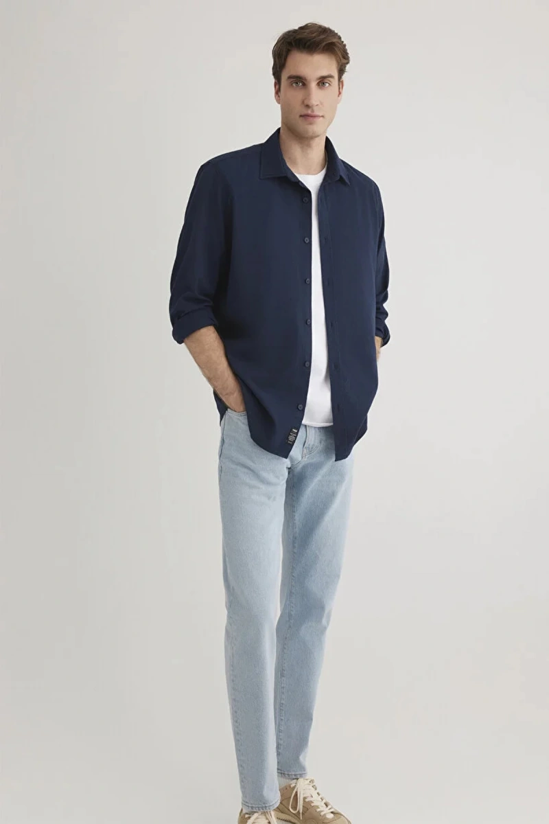 Mavi 0211424 Erkek Gomlek - Lacivert
