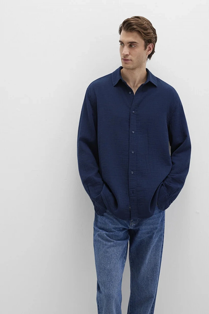 Mavi 0211518 Erkek Gomlek - Lacivert
