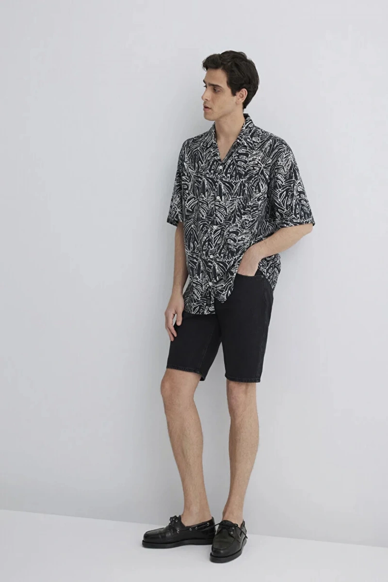 Mavi 0412607 Lucas Erkek Kot Sort - Siyah