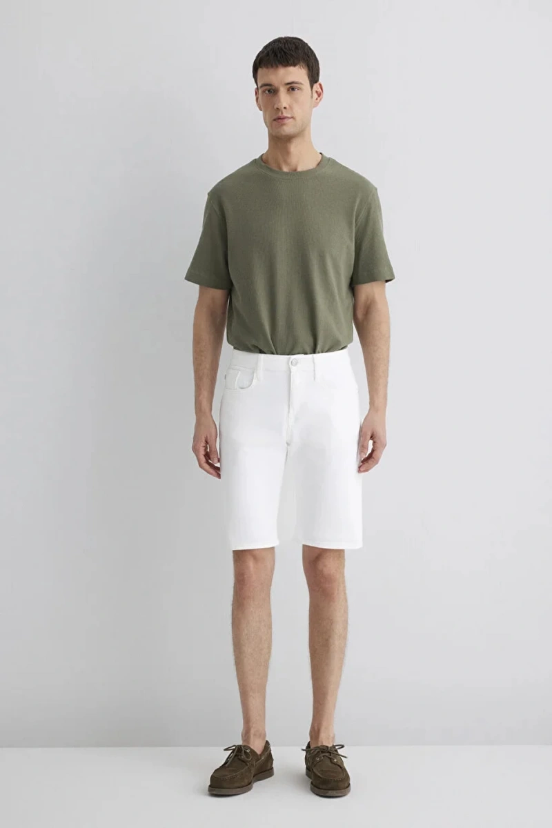 Mavi 0418423856 Brian Erkek Sort - Beyaz