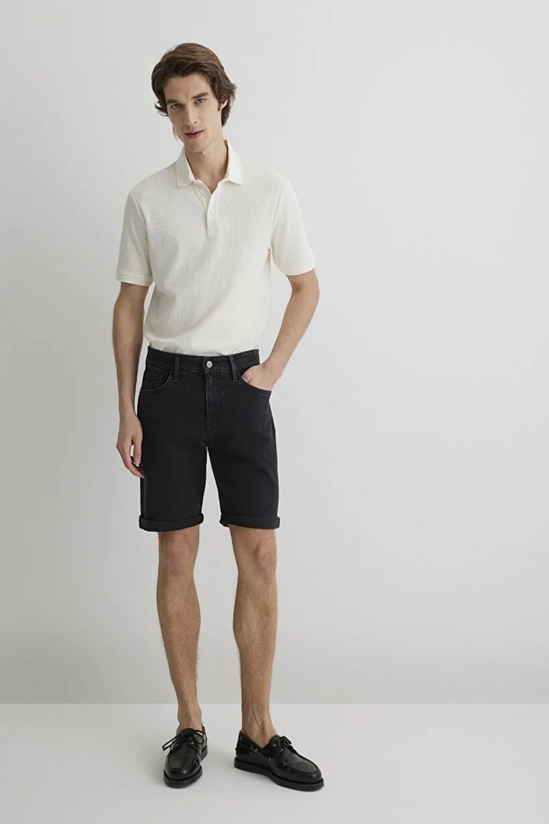 Mavi 0418484559 Brian 5 Cep Erkek Sort - Siyah