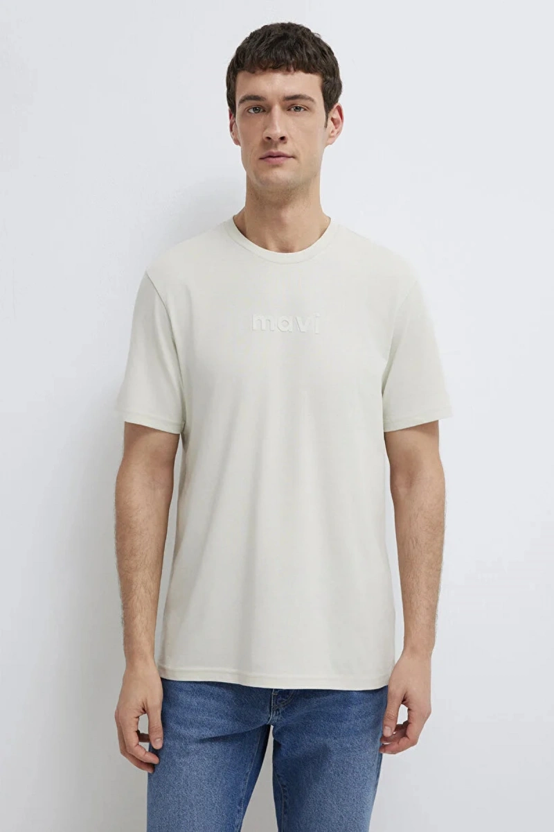Mavi 0612732 0 Yaka Erkek Tshirt - Tas