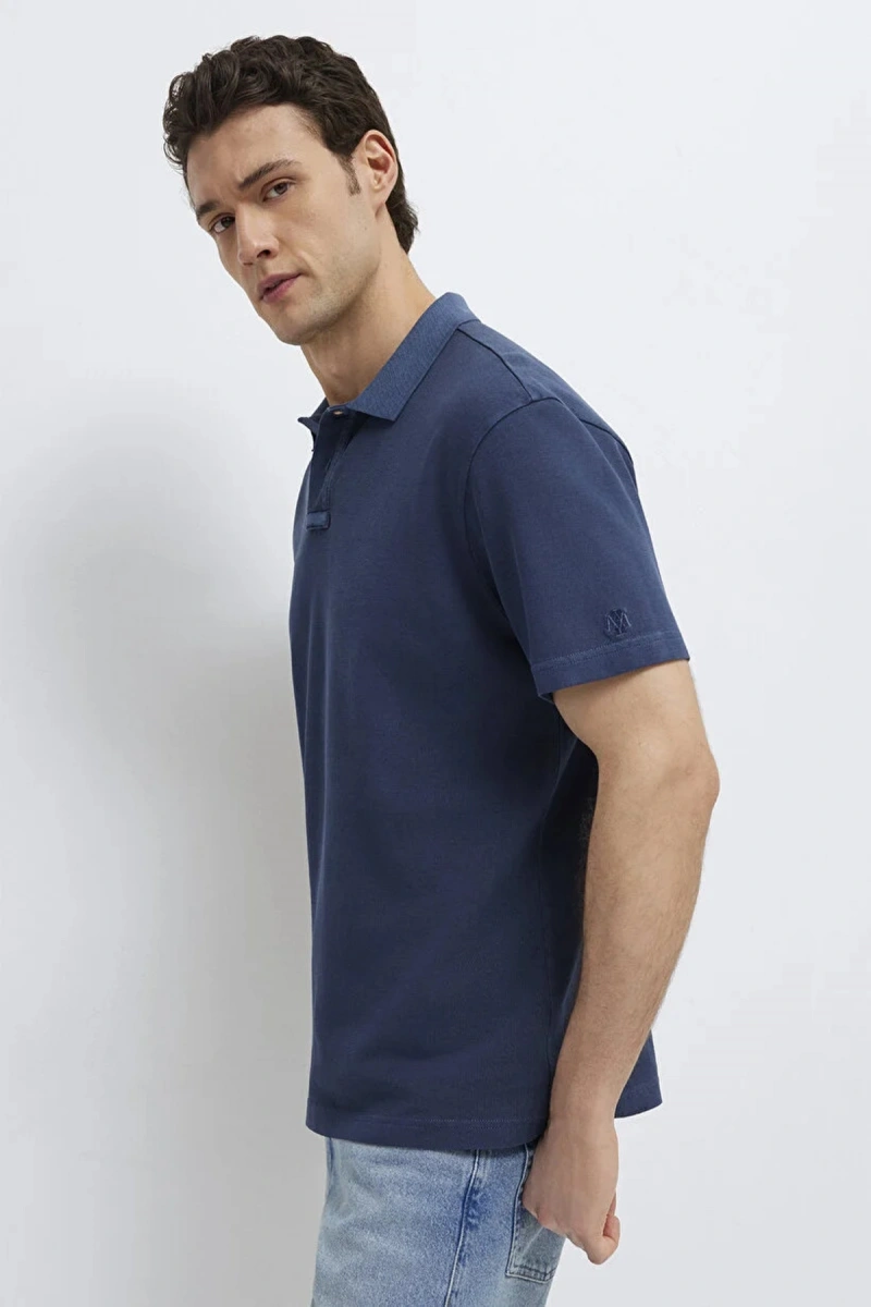 Mavi 0613311 Yakali Erkek Tshirt - Lacivert