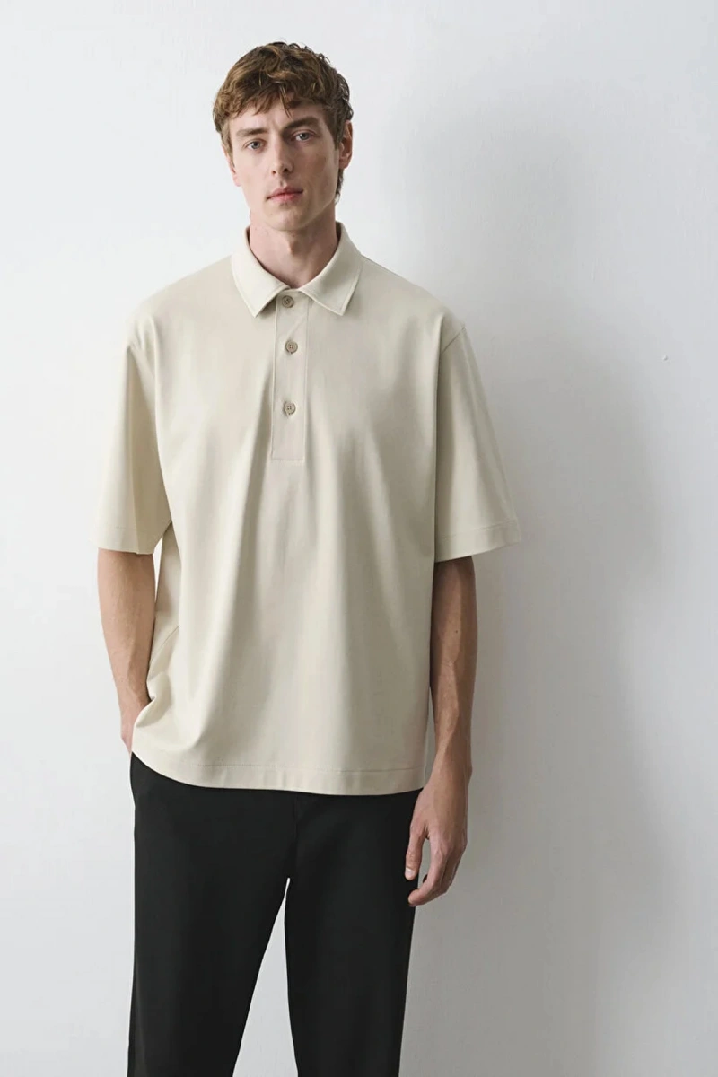 Mavi 0613344 Yakali Erkek Tshirt - Tas