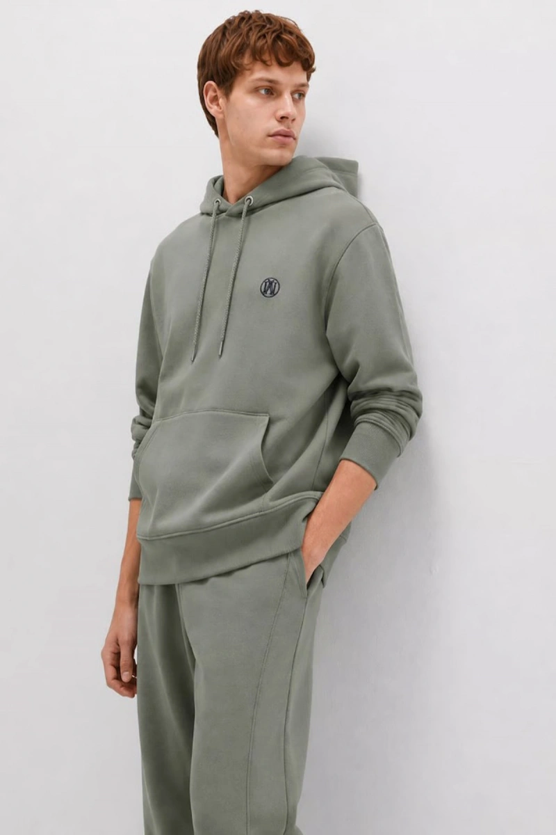 Mavi 065809 Kapsonlu Erkek Sweat - Haki