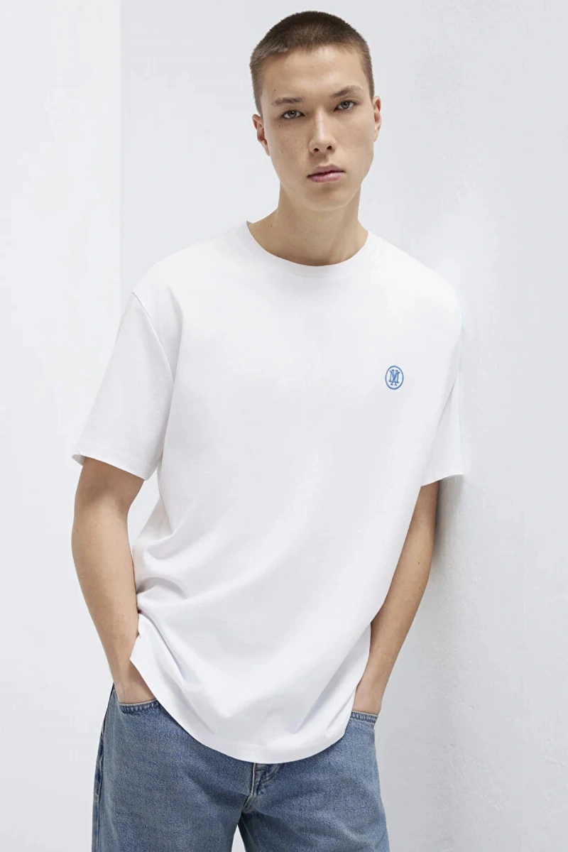 Mavi 067074 Erkek Tshirt - Beyaz