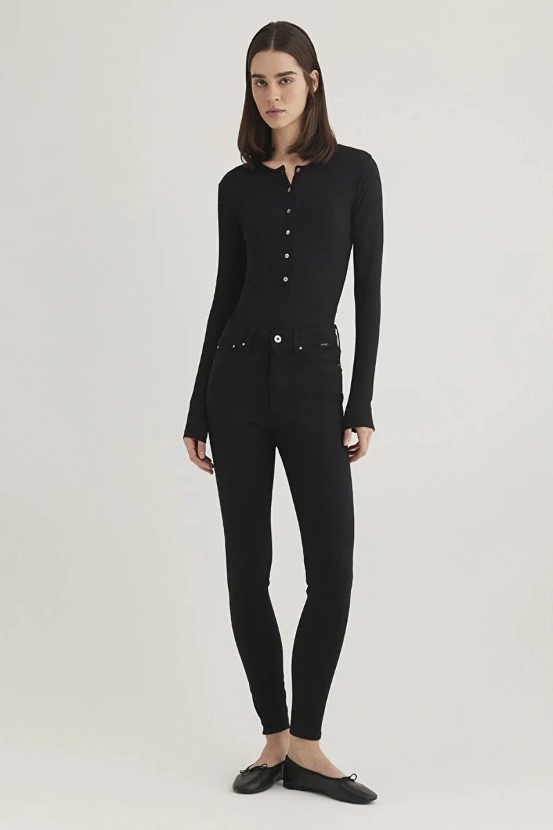 Mavi 100980-35248 Serenay 5 Cep Kadin Pantolon - Siyah