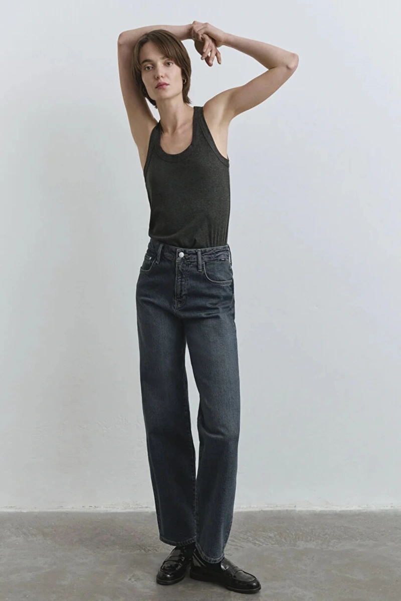 Mavi 1010600 Leila Kadin Pantolon - Lacivert