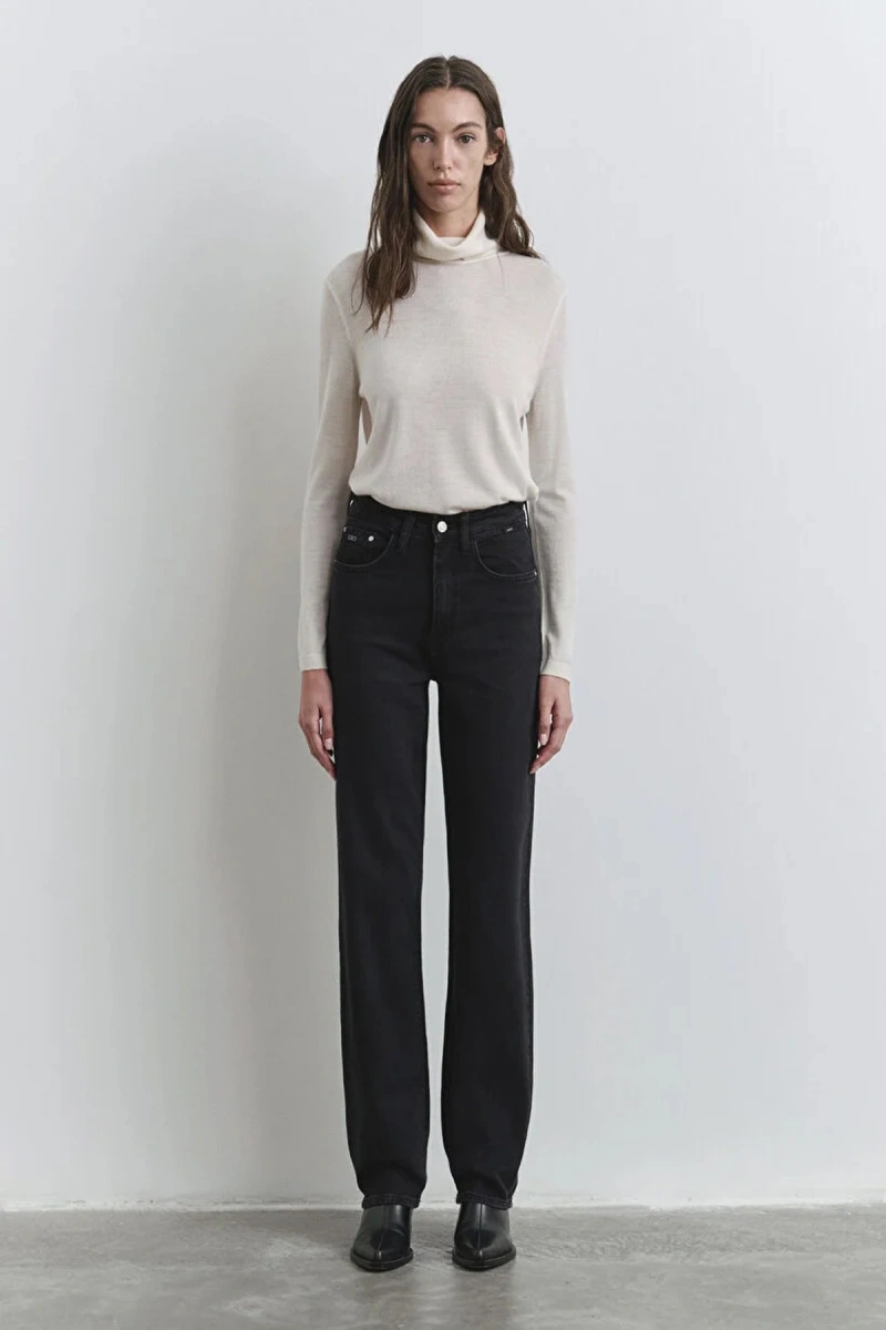 Mavi 1010627 Sky 5 Cep Kadin Pantolon - Siyah