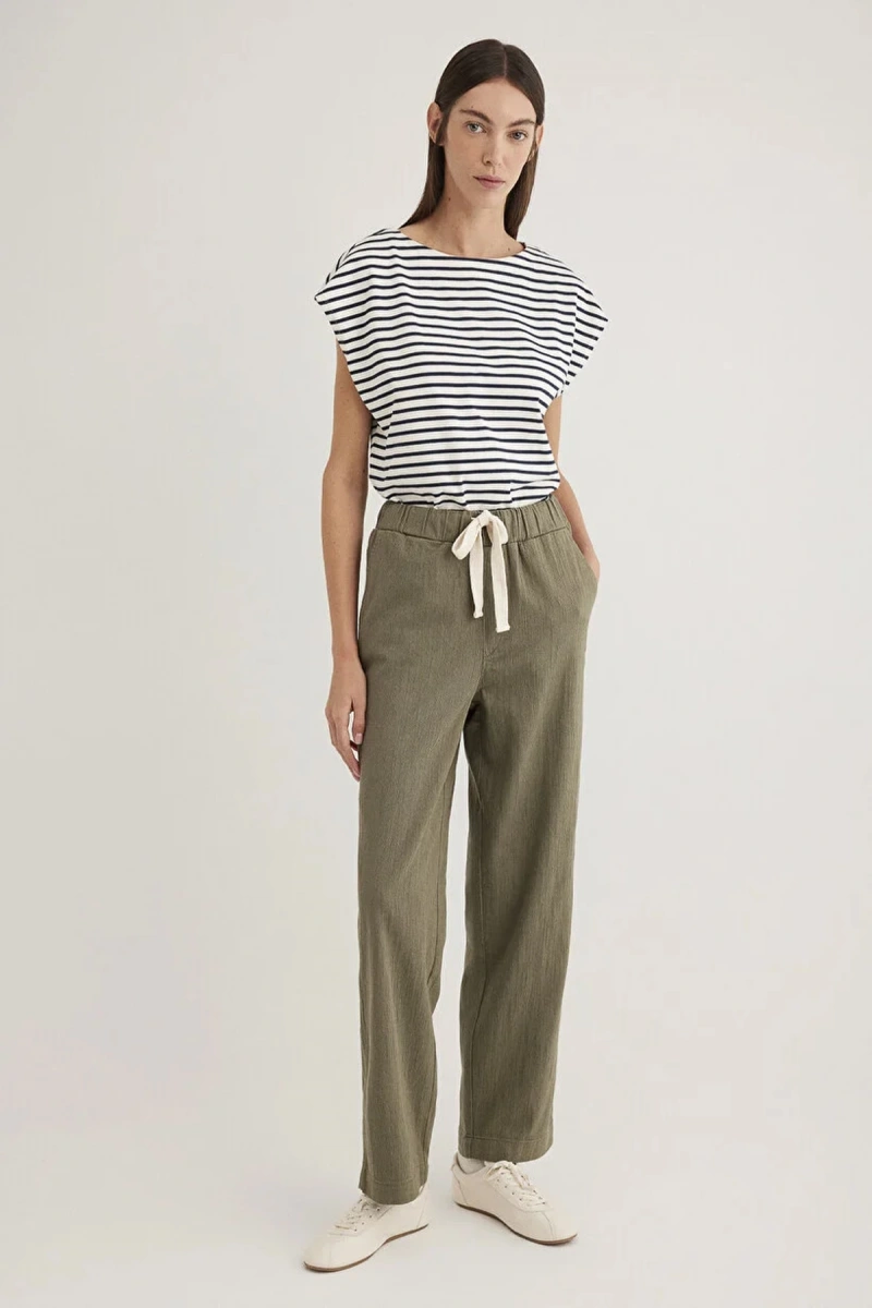 Mavi 1010945 Kadin Pantolon - Haki