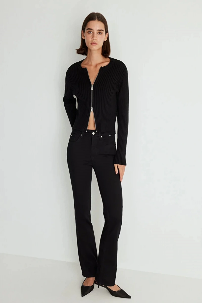 Mavi 101225-80710 Maria 5 Cep Kadin Pantolon - Siyah