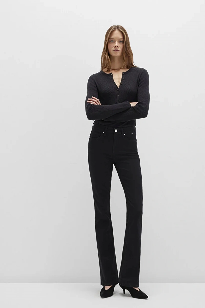 Mavi 1013624623 Molly 5 Cep Kadin Pantolon - Siyah