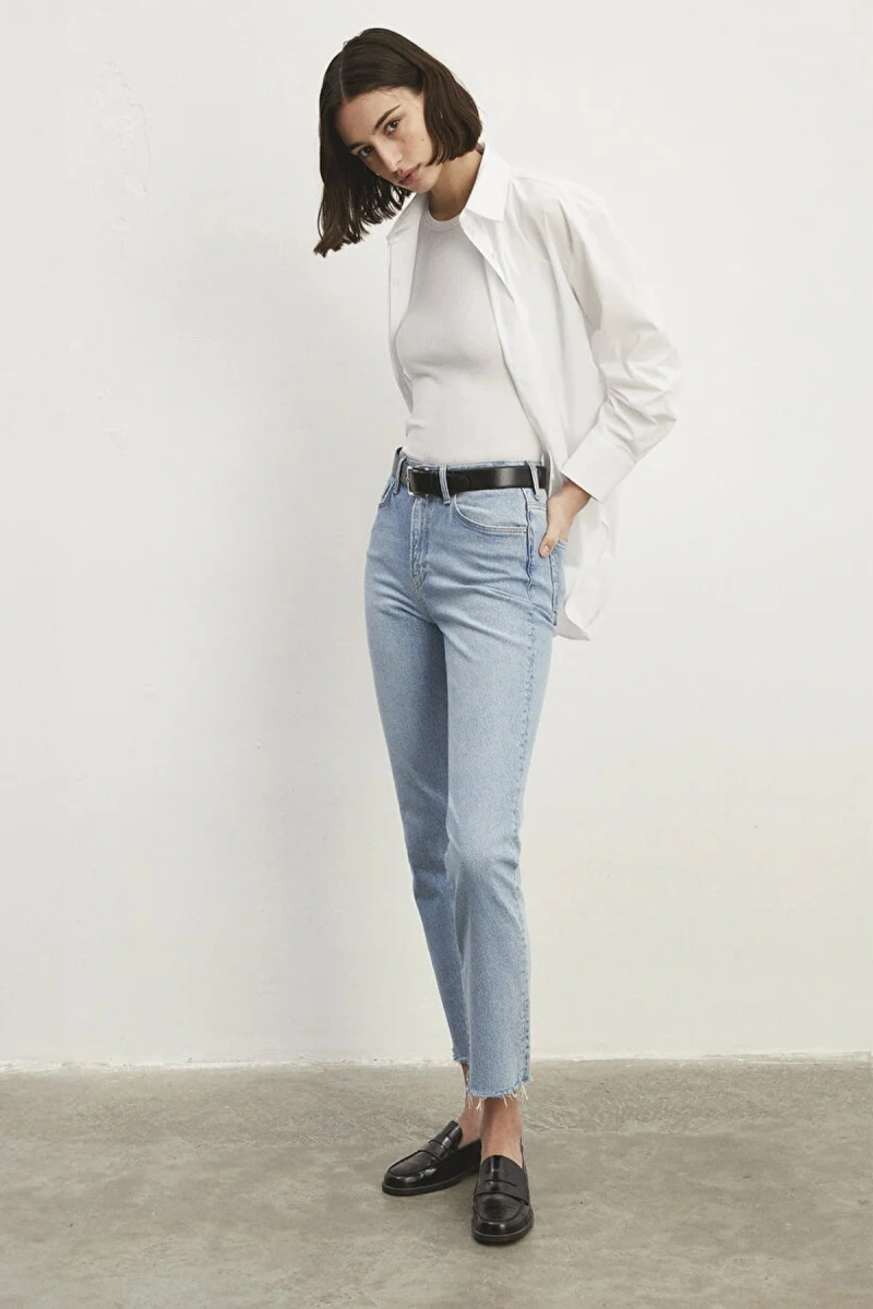 Mavi 101441-86391 New York 5 Cep Kadin Pantolon - Mavi