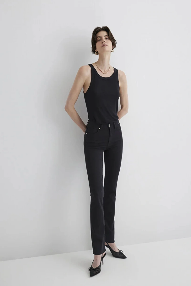 Mavi 1074622002 Kendra Kadin Pantolon - Siyah