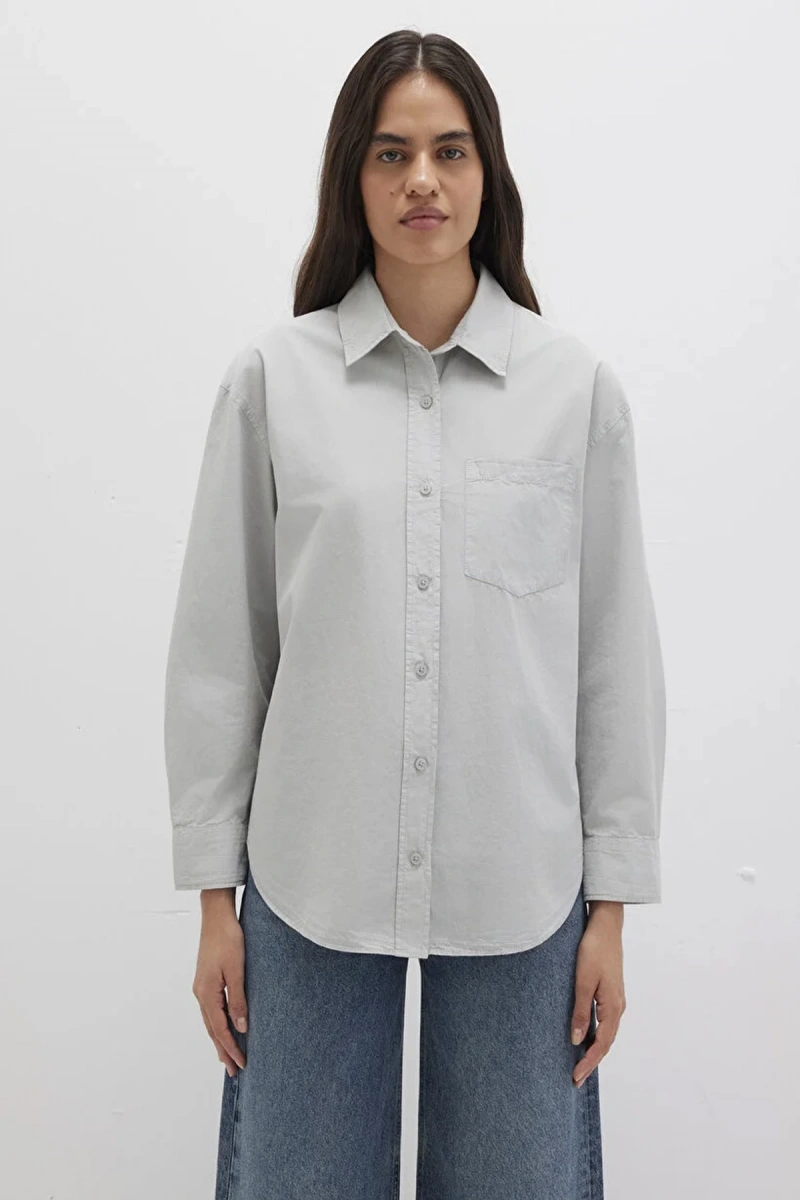 Mavi 1211180 Kadin Gomlek - Nil Yesili