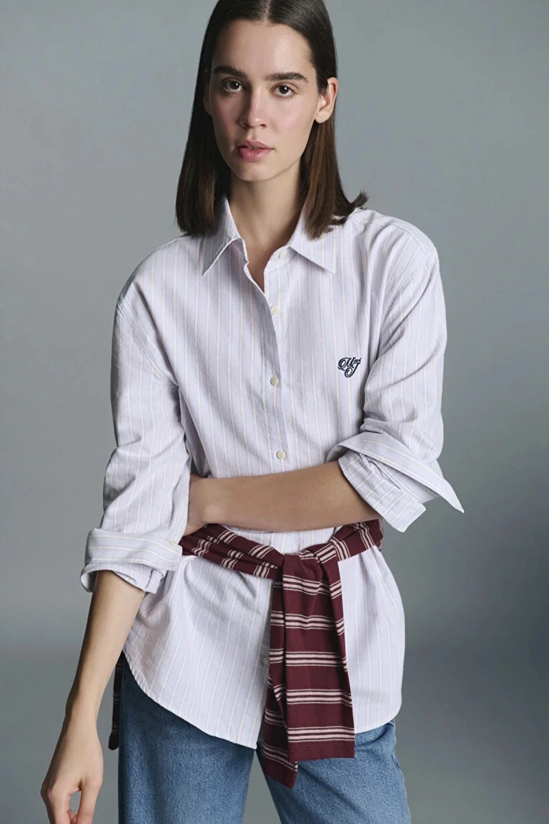 Mavi 1211420 Kadin Gomlek - Mavi Cizgili