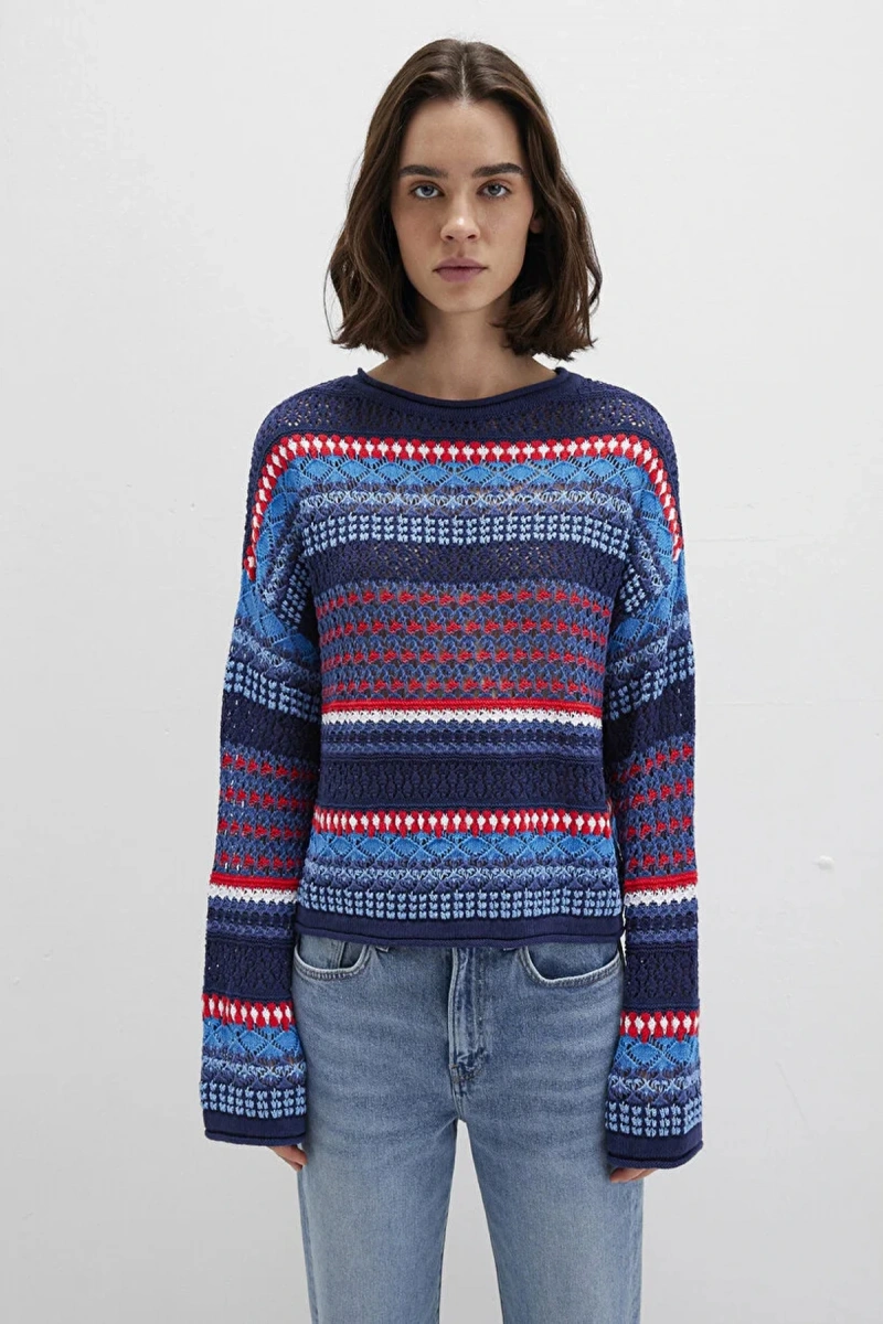 Mavi 1710329 Kadin Triko - Lacivert