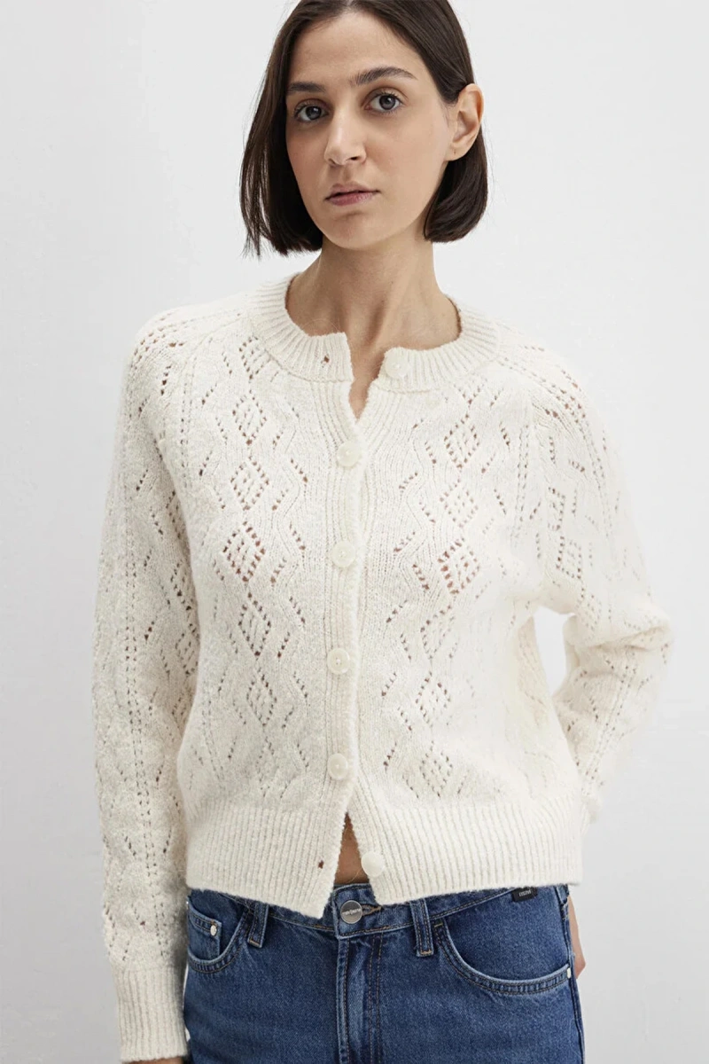 Mavi 1710812 Kadin Yelek - Krem