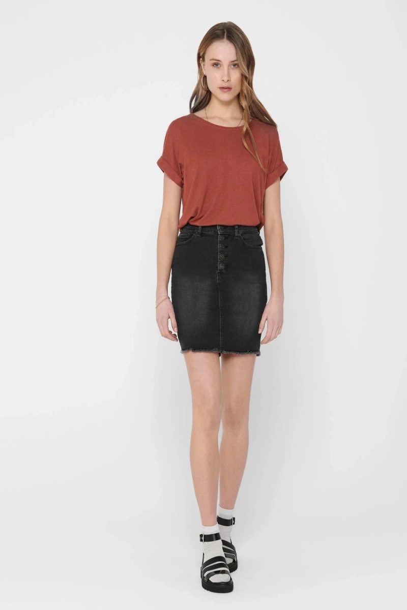 Only 15106662 Genis Yaka Kol Katlamali Kadın Body - Tarcin