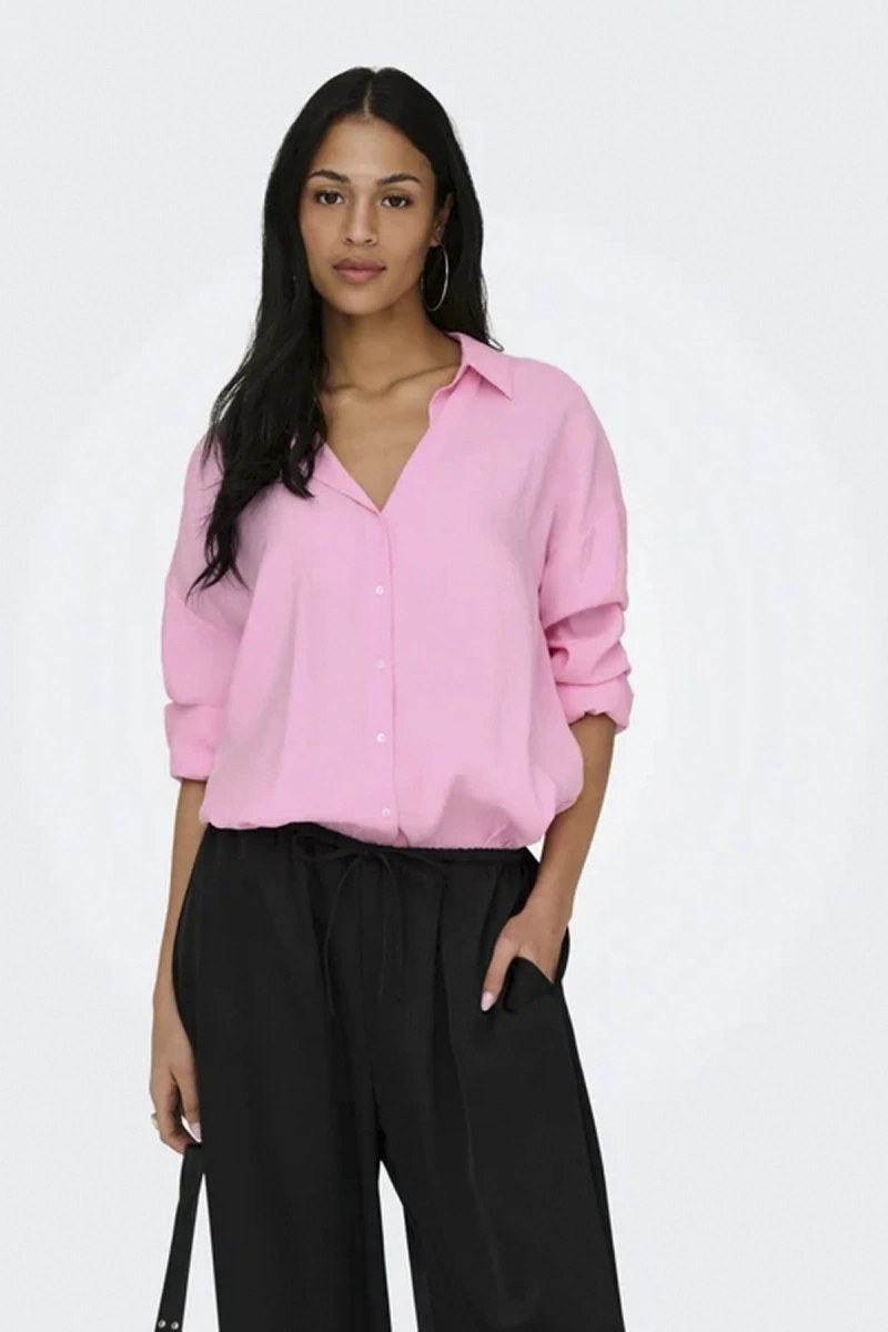 Only 15272523 Kadin Gomlek - Pembe