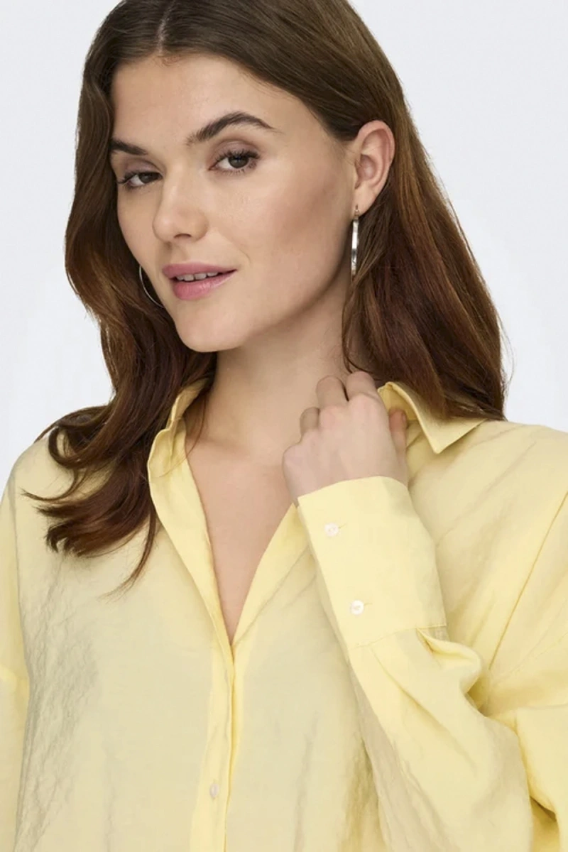 Only 15272523 Kadin Gomlek - Sari