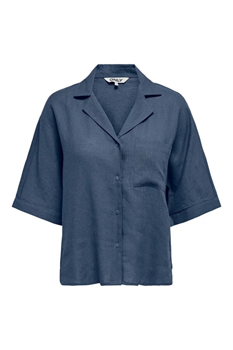 Only 15314215 Kadin Gomlek - Lacivert