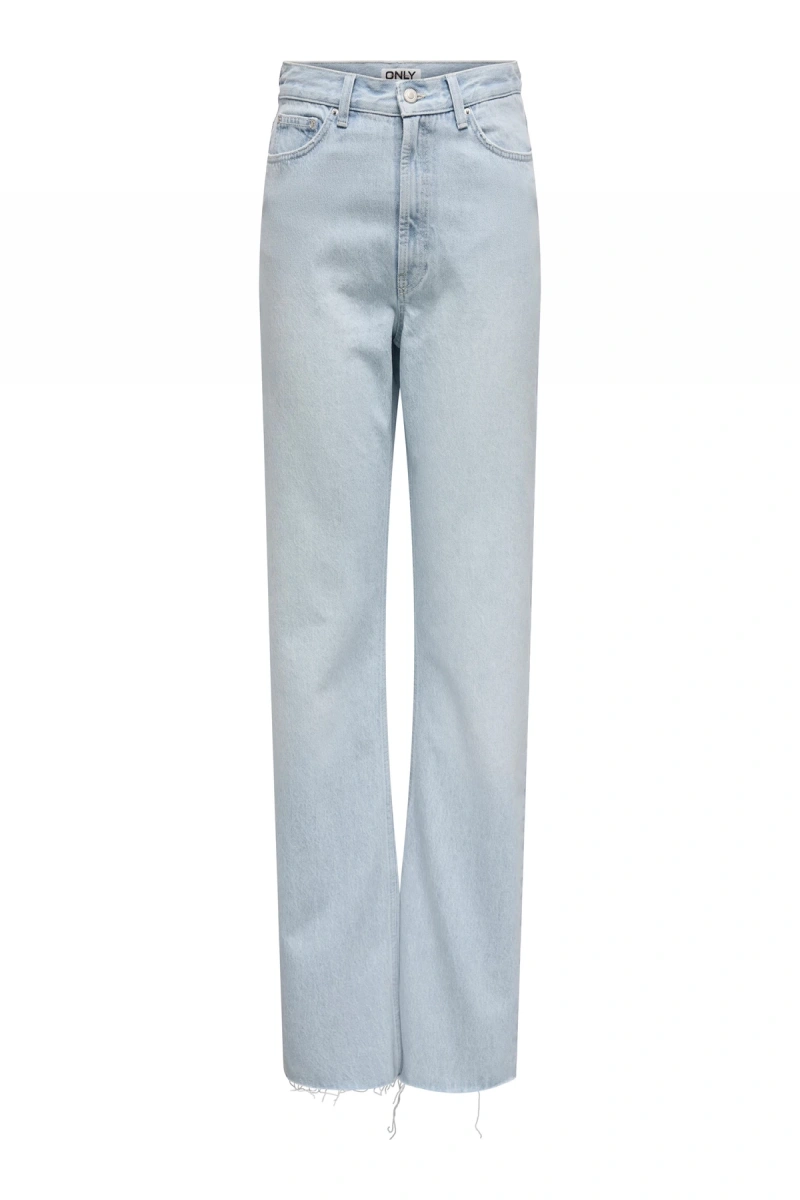 Only 15338090 Kadin Pantolon - Buz Mavi