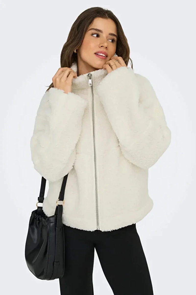 Only 15349400 Kadin Mont - Ekru