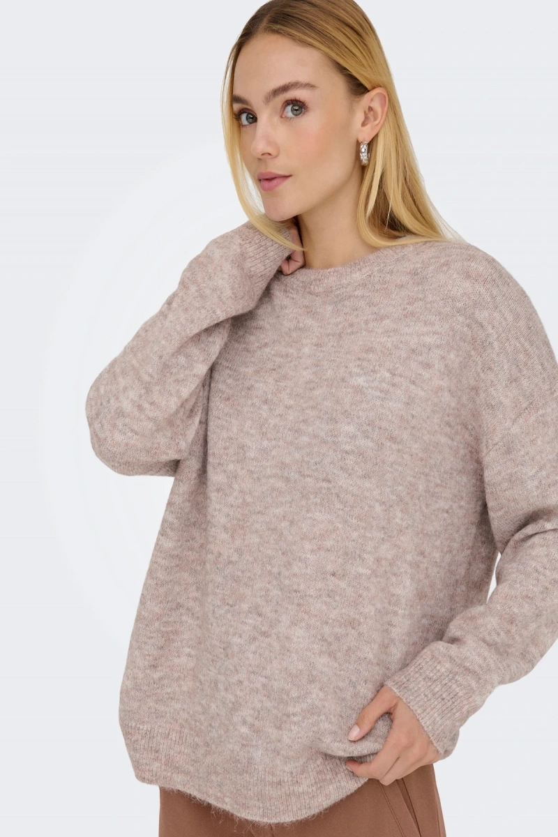 Only 15361348 0 Yaka Kadin Triko - Bej