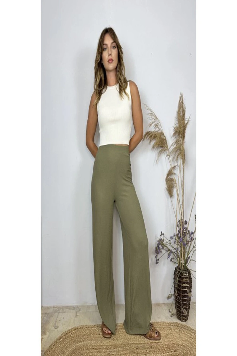 Only 15367490 Kadin Pantolon - Haki