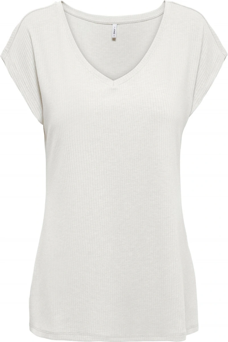 Only 15367570 Genis Yaka Kadin Body - Ekru